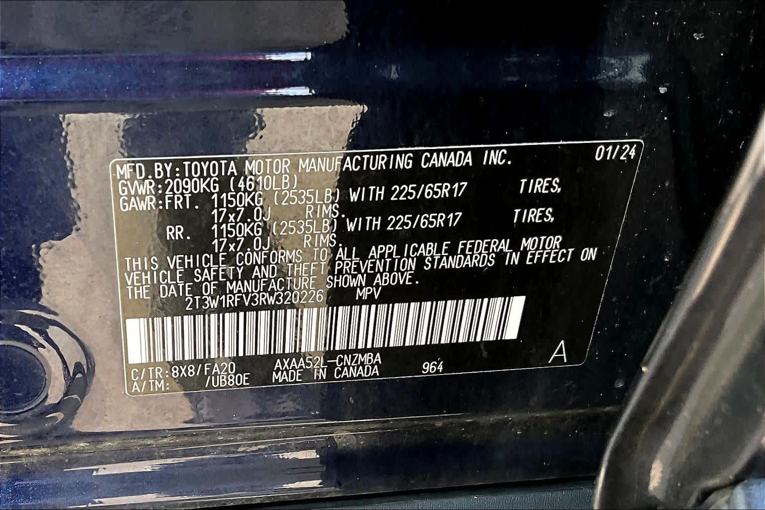 2024 Toyota RAV4 XLE Blueprint at Sterling McCall Nissan