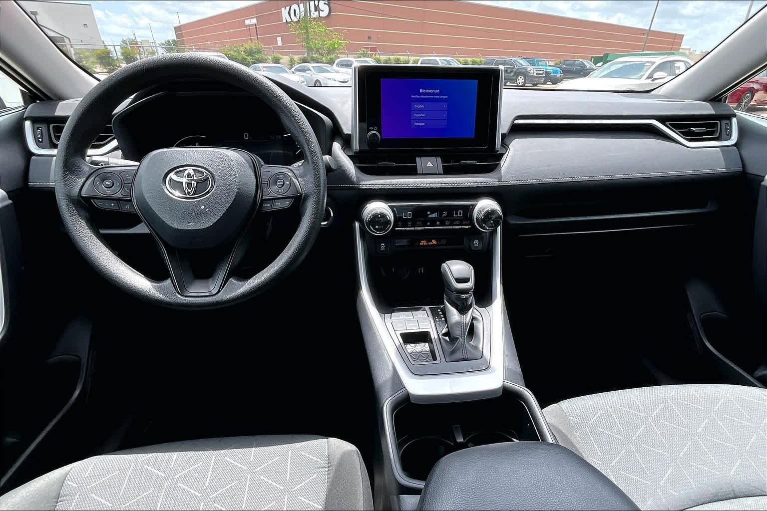 2025 Toyota RAV4 XLE Midnight Black Metallic at Group 1 Toyota Southwest