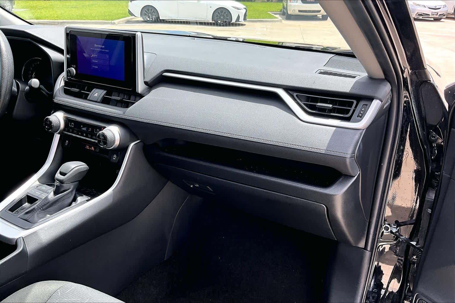 2025 Toyota RAV4 XLE Midnight Black Metallic at Group 1 Toyota Southwest