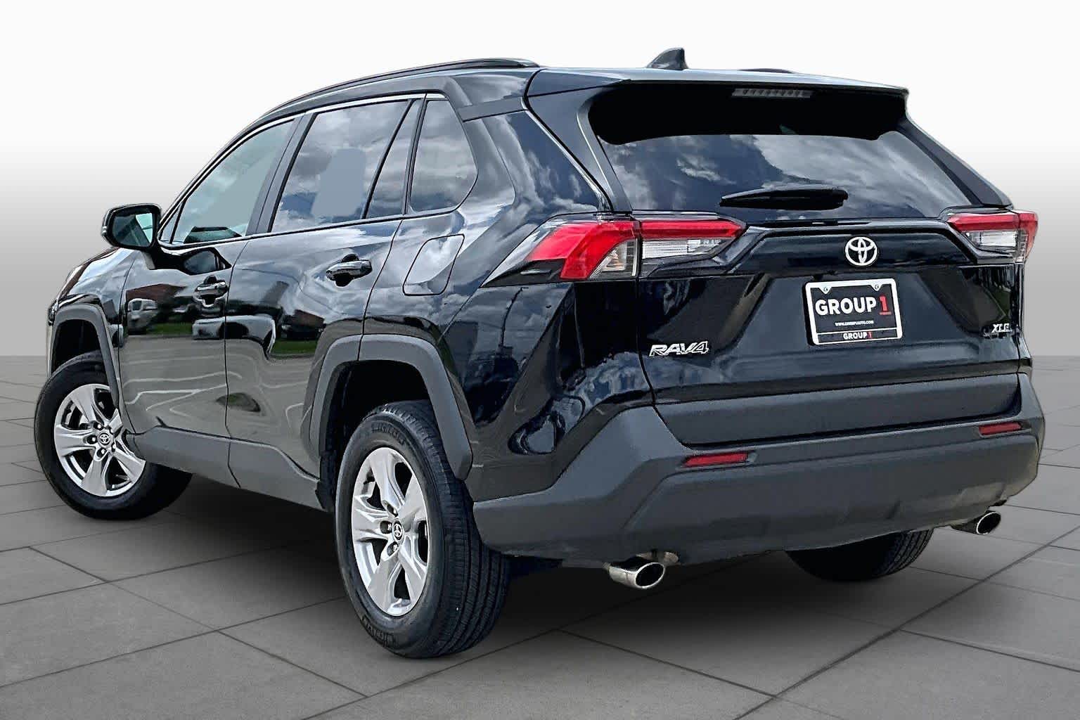 2025 Toyota RAV4 XLE Midnight Black Metallic at Group 1 Toyota Southwest