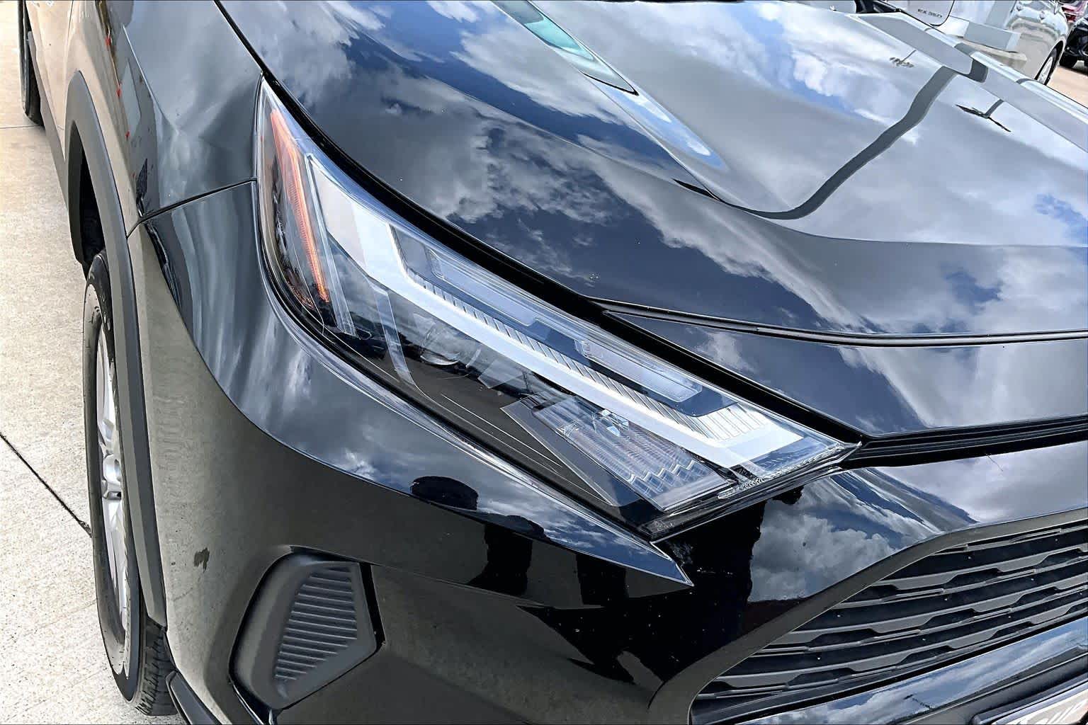 2025 Toyota RAV4 XLE Midnight Black Metallic at Group 1 Toyota Southwest