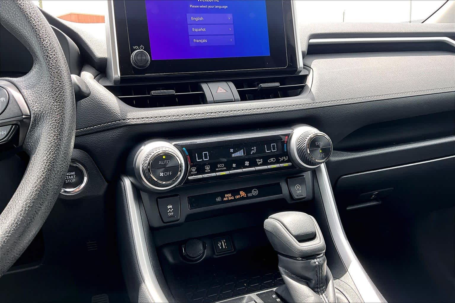 2025 Toyota RAV4 XLE Midnight Black Metallic at Group 1 Toyota Southwest