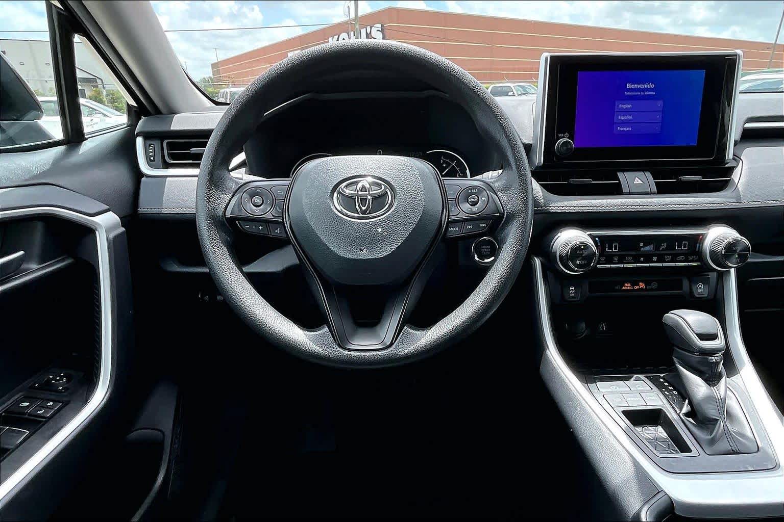 2025 Toyota RAV4 XLE Midnight Black Metallic at Group 1 Toyota Southwest