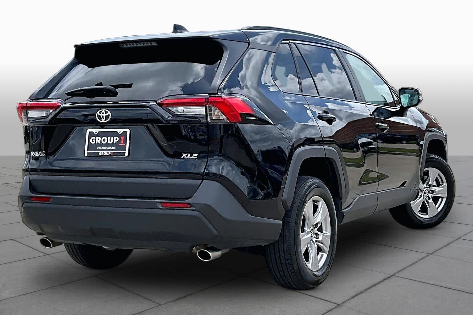 2025 Toyota RAV4 XLE Midnight Black Metallic at Group 1 Toyota Southwest