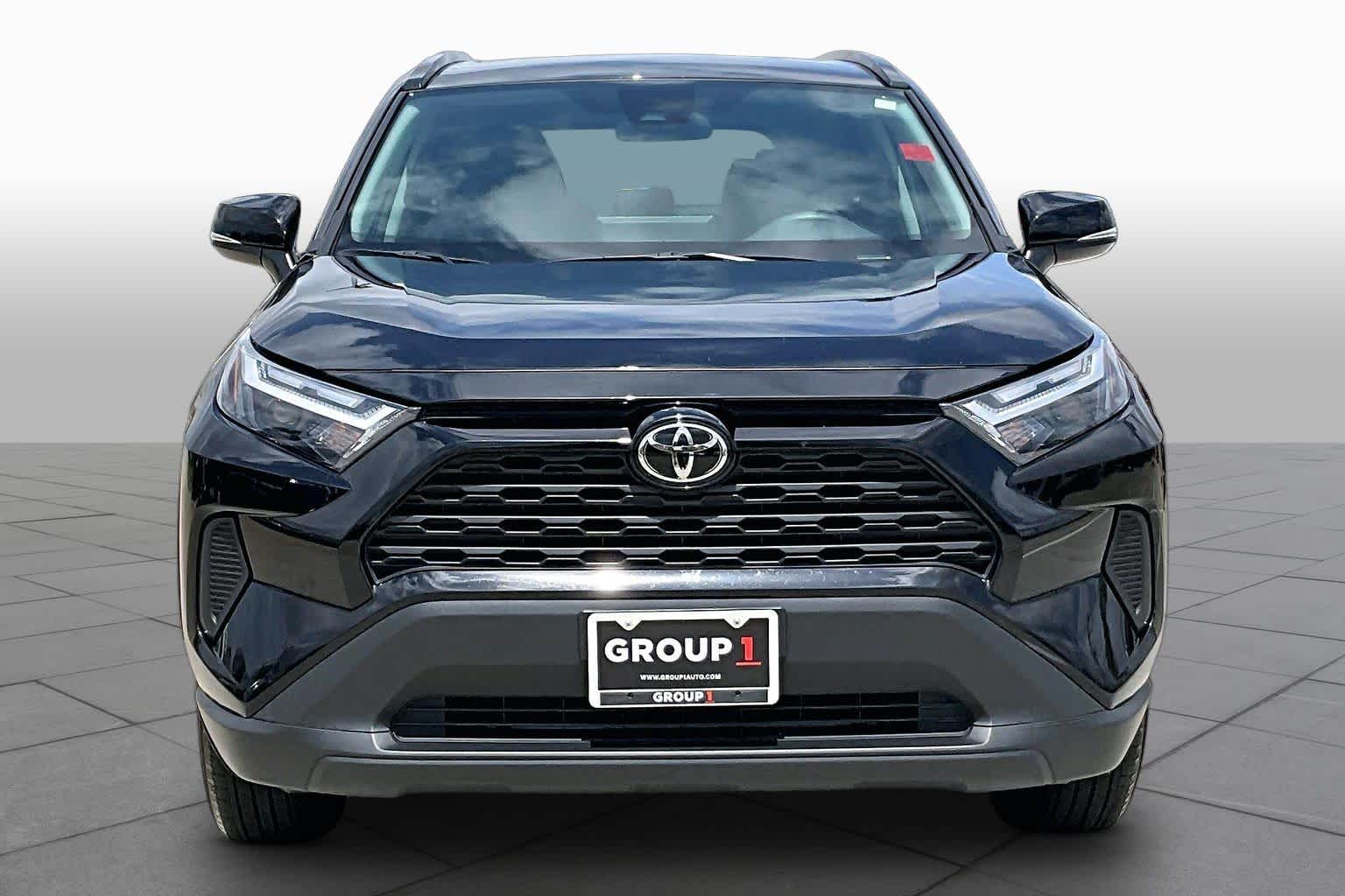 2025 Toyota RAV4 XLE Midnight Black Metallic at Group 1 Toyota Southwest