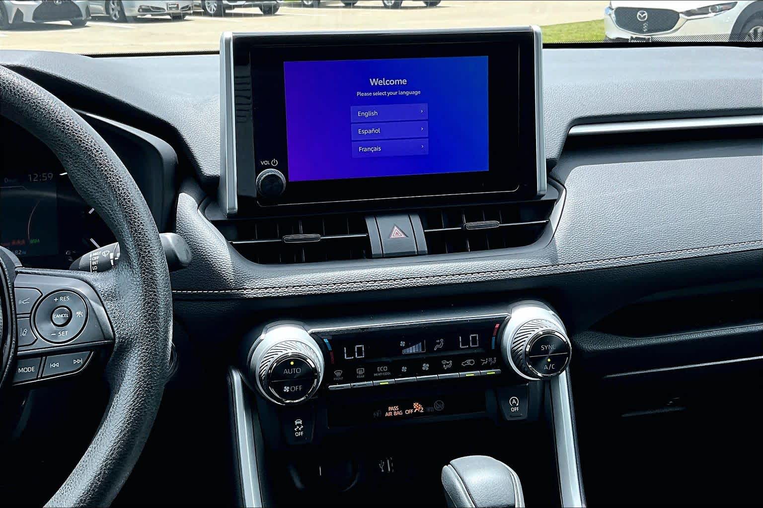 2025 Toyota RAV4 XLE Midnight Black Metallic at Group 1 Toyota Southwest