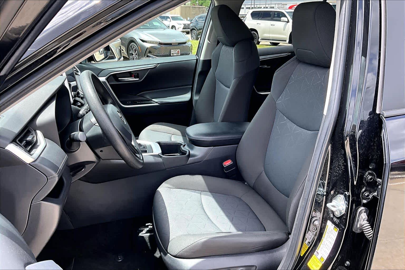 2025 Toyota RAV4 XLE Midnight Black Metallic at Group 1 Toyota Southwest