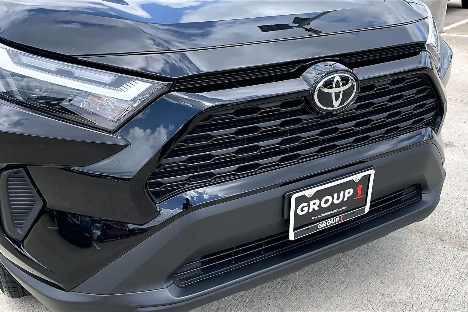 2025 Toyota RAV4 XLE Midnight Black Metallic at Group 1 Toyota Southwest