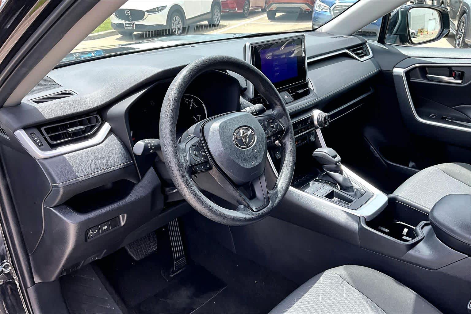 2025 Toyota RAV4 XLE Midnight Black Metallic at Group 1 Toyota Southwest