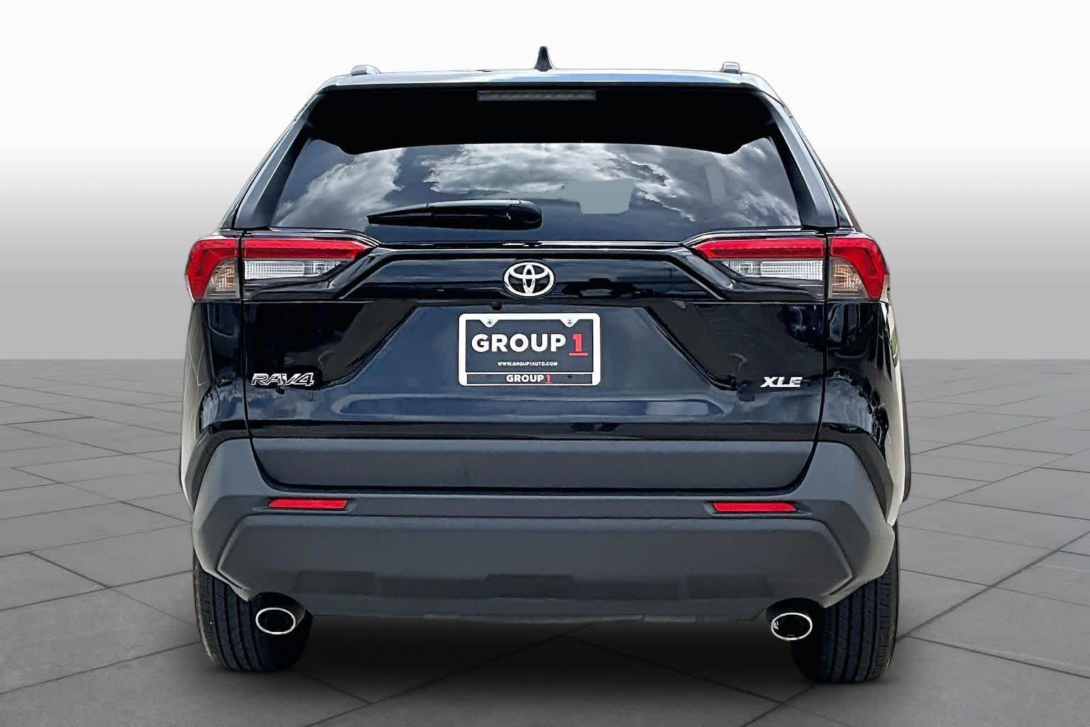 2025 Toyota RAV4 XLE Midnight Black Metallic at Group 1 Toyota Southwest