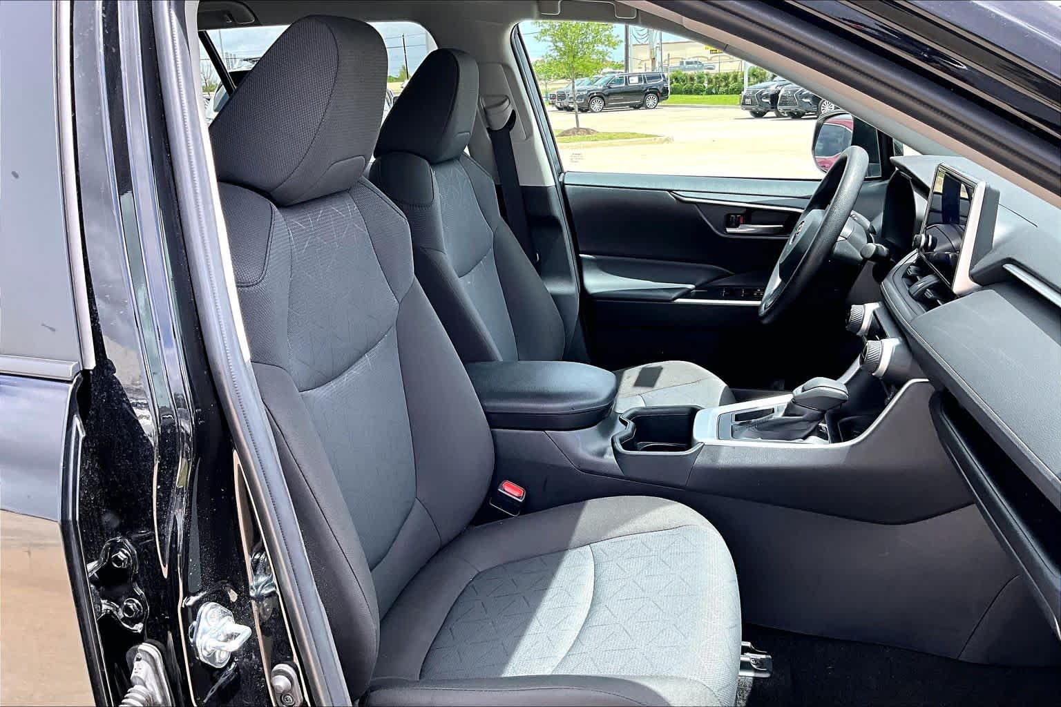 2025 Toyota RAV4 XLE Midnight Black Metallic at Group 1 Toyota Southwest