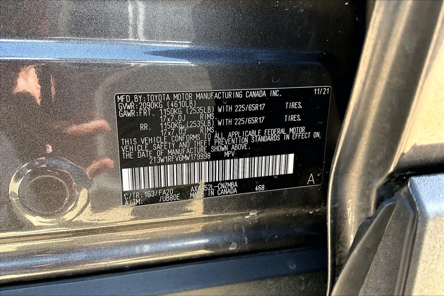2021 Toyota RAV4 XLE Magnetic Gray Metallic at Texan GMC Buick