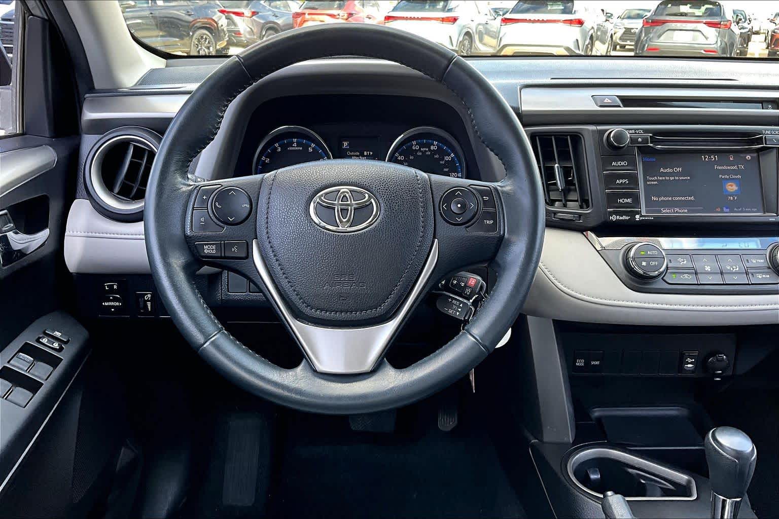 2016 Toyota RAV4 XLE Silver Sky Metallic at AutoNation USA Houston