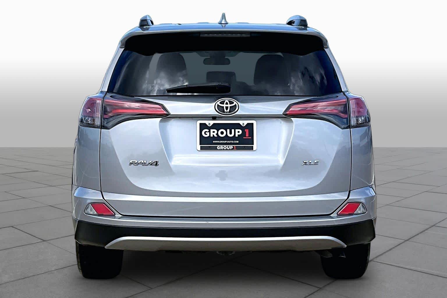 2018 Toyota RAV4 XLE Silver Sky Metallic at Group 1 Toyota Southwest
