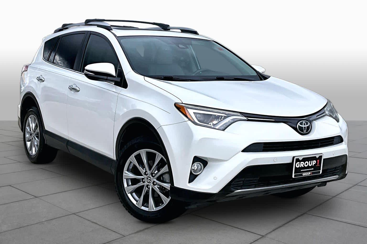 2017 Toyota RAV4 Limited Blizzard Pearl at AutoNation USA Houston