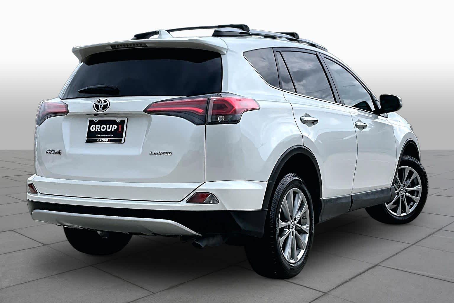 2017 Toyota RAV4 Limited Blizzard Pearl at AutoNation USA Houston