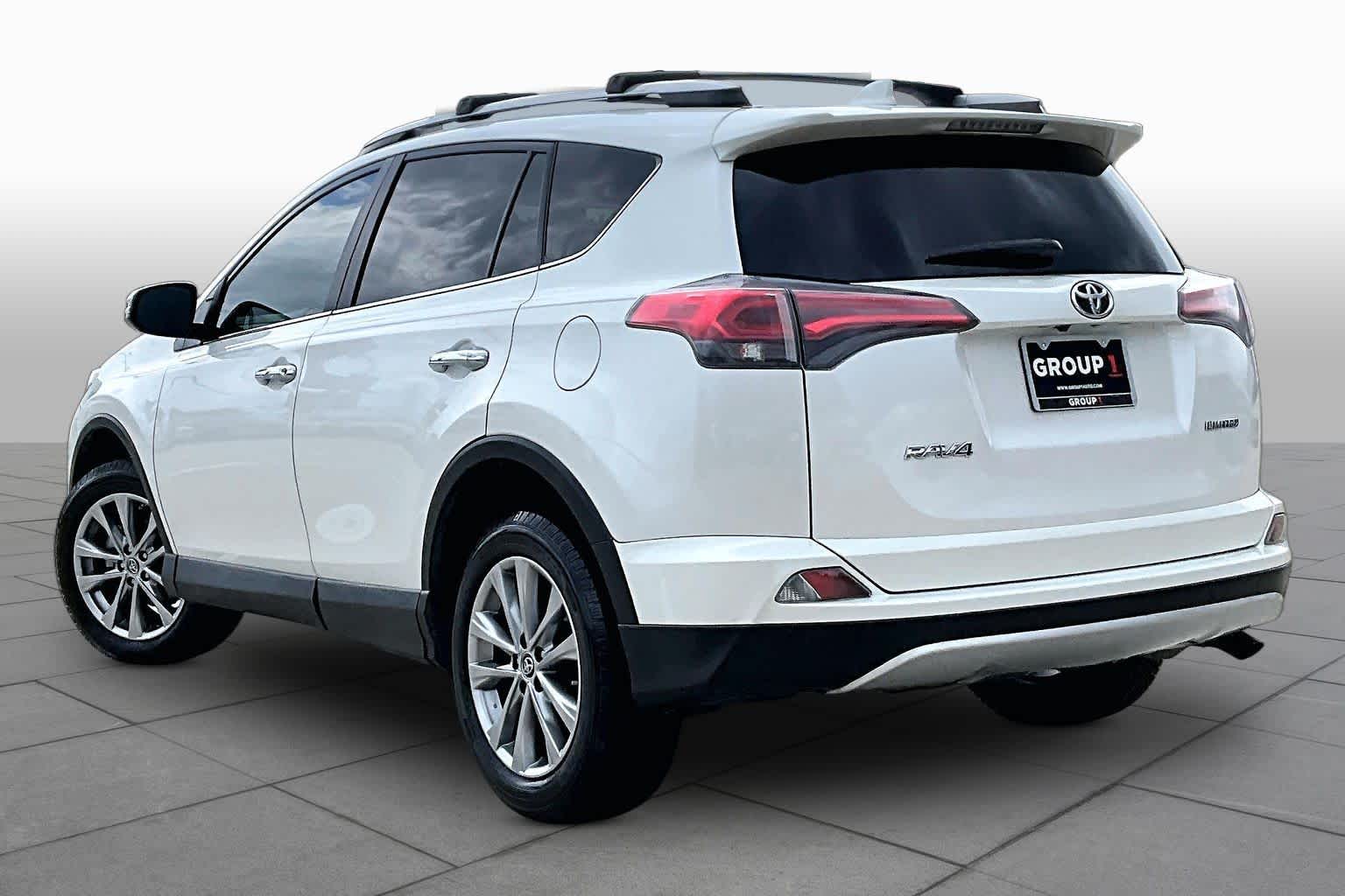 2017 Toyota RAV4 Limited Blizzard Pearl at AutoNation USA Houston