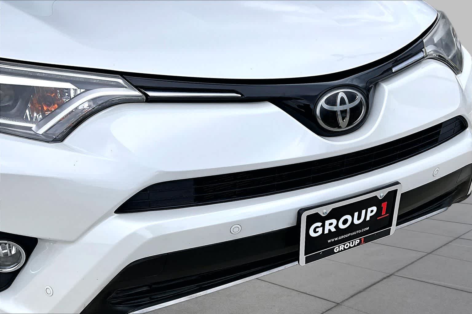 2017 Toyota RAV4 Limited Blizzard Pearl at Tomball Chrysler Dodge Jeep Ram