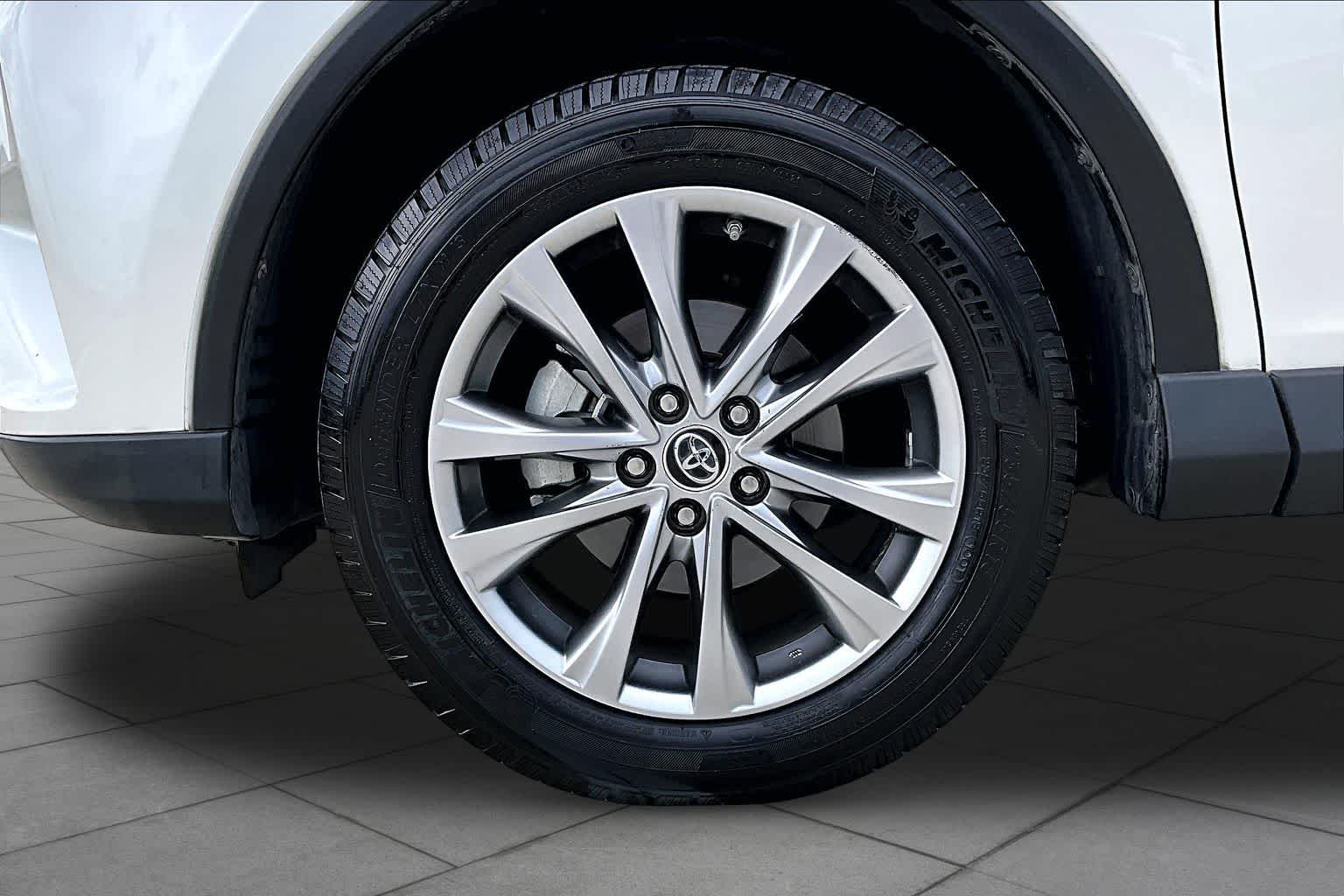 2017 Toyota RAV4 Limited Blizzard Pearl at Tomball Chrysler Dodge Jeep Ram