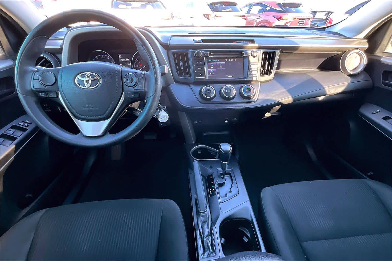 2017 Toyota RAV4 LE Silver Sky Metallic at AutoNation USA Houston