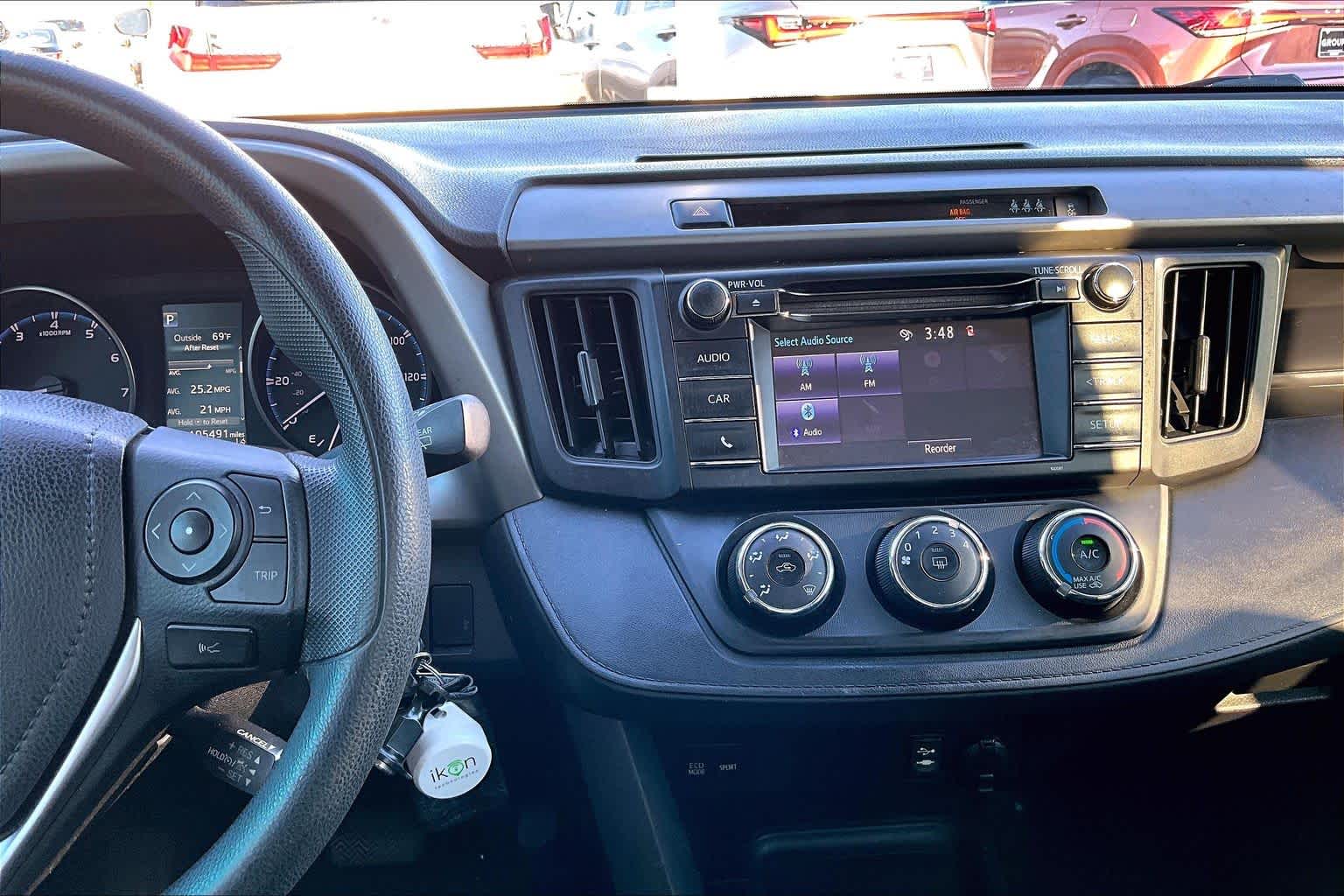 2017 Toyota RAV4 LE Silver Sky Metallic at AutoNation USA Houston