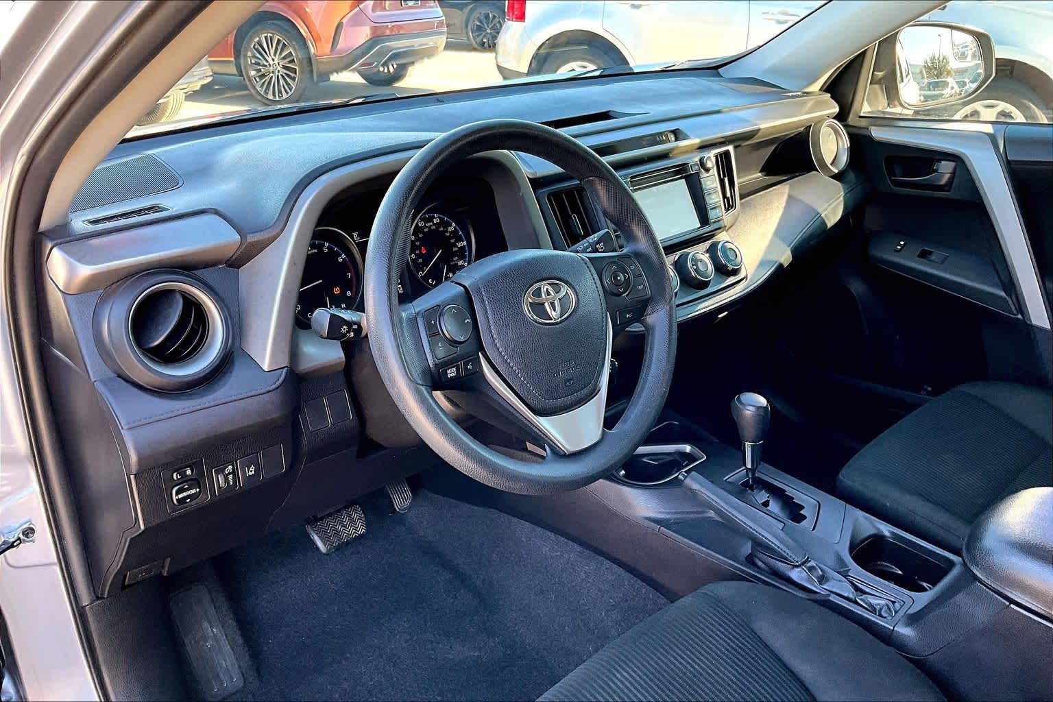 2017 Toyota RAV4 LE Silver Sky Metallic at AutoNation USA Houston