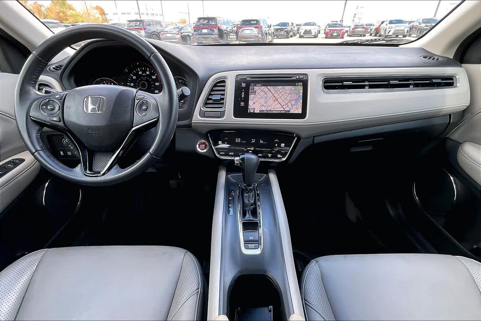 2018 Honda HR-V EX-L Navi White Orchid Pearl at Honda of Clear Lake