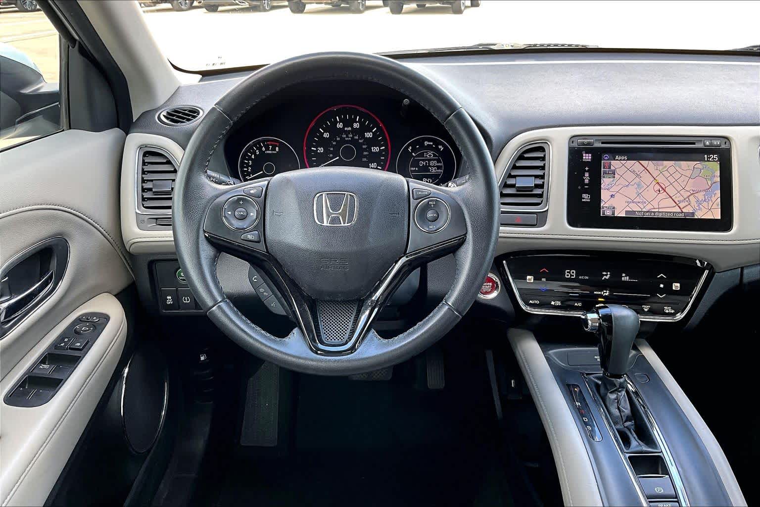 2018 Honda HR-V EX-L Navi White Orchid Pearl at Honda of Clear Lake