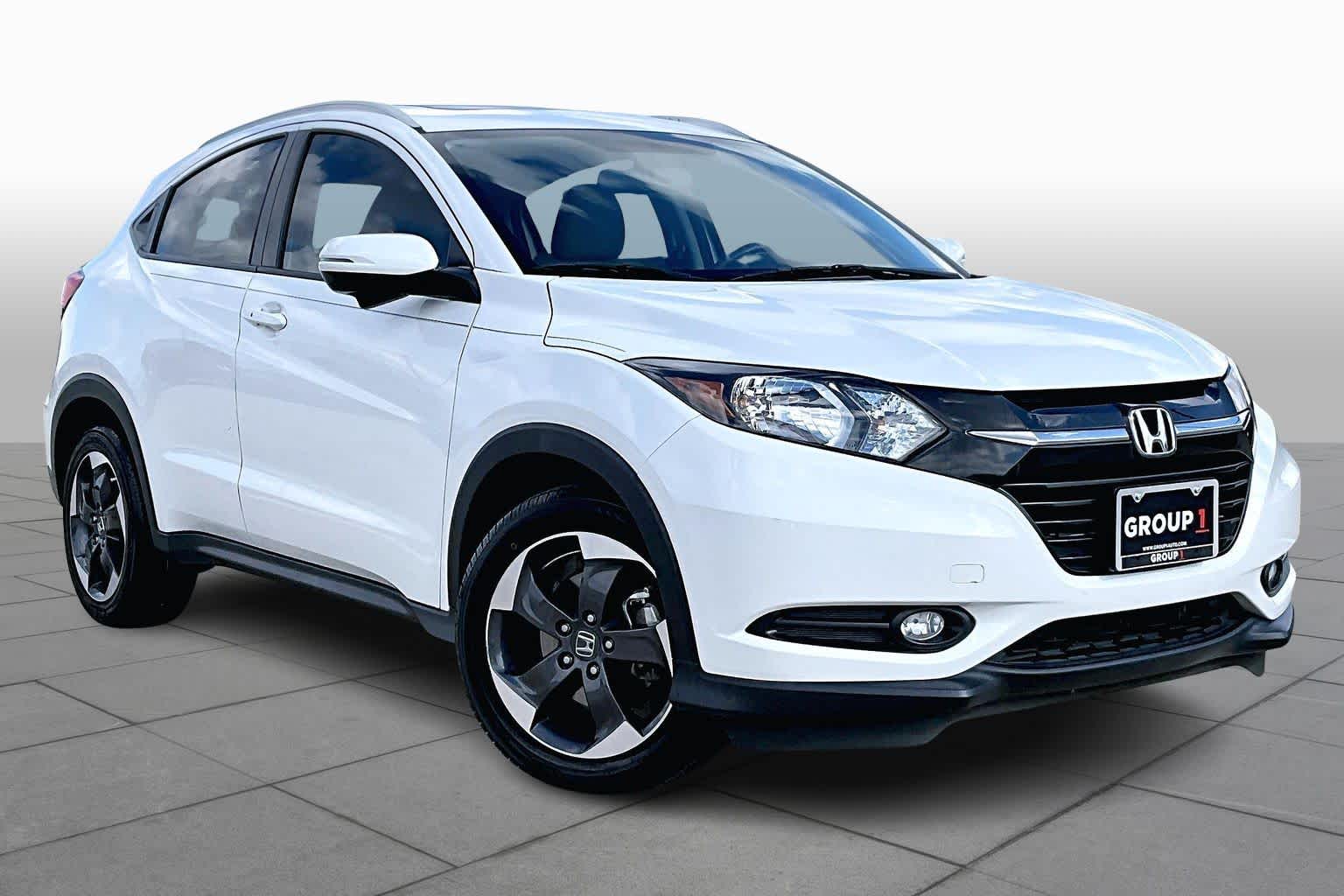 2018 Honda HR-V EX-L Navi White Orchid Pearl at Honda of Clear Lake