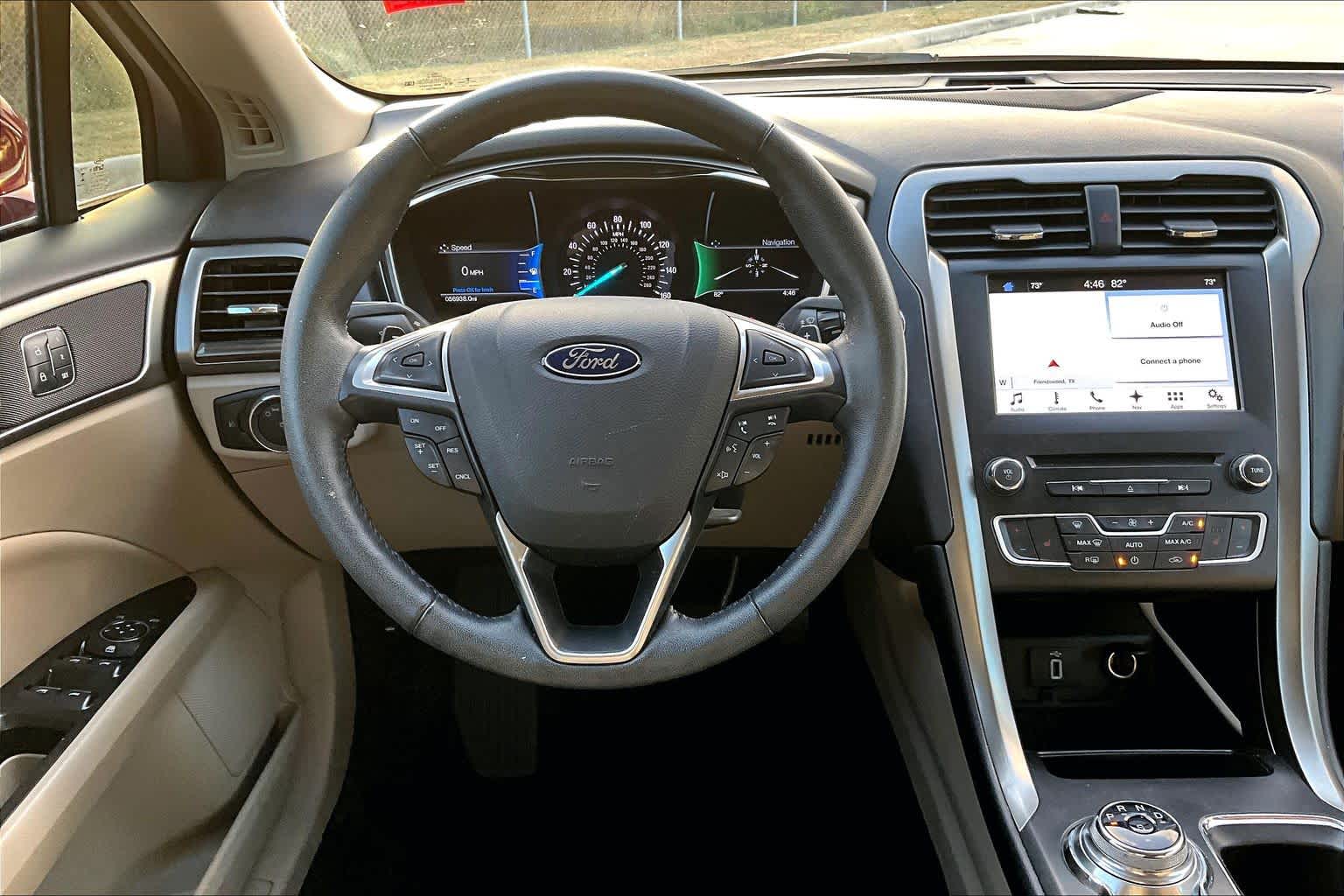 2017 Ford Fusion SE Ruby Red Metallic Tinted Clearcoat at HGreg Houston