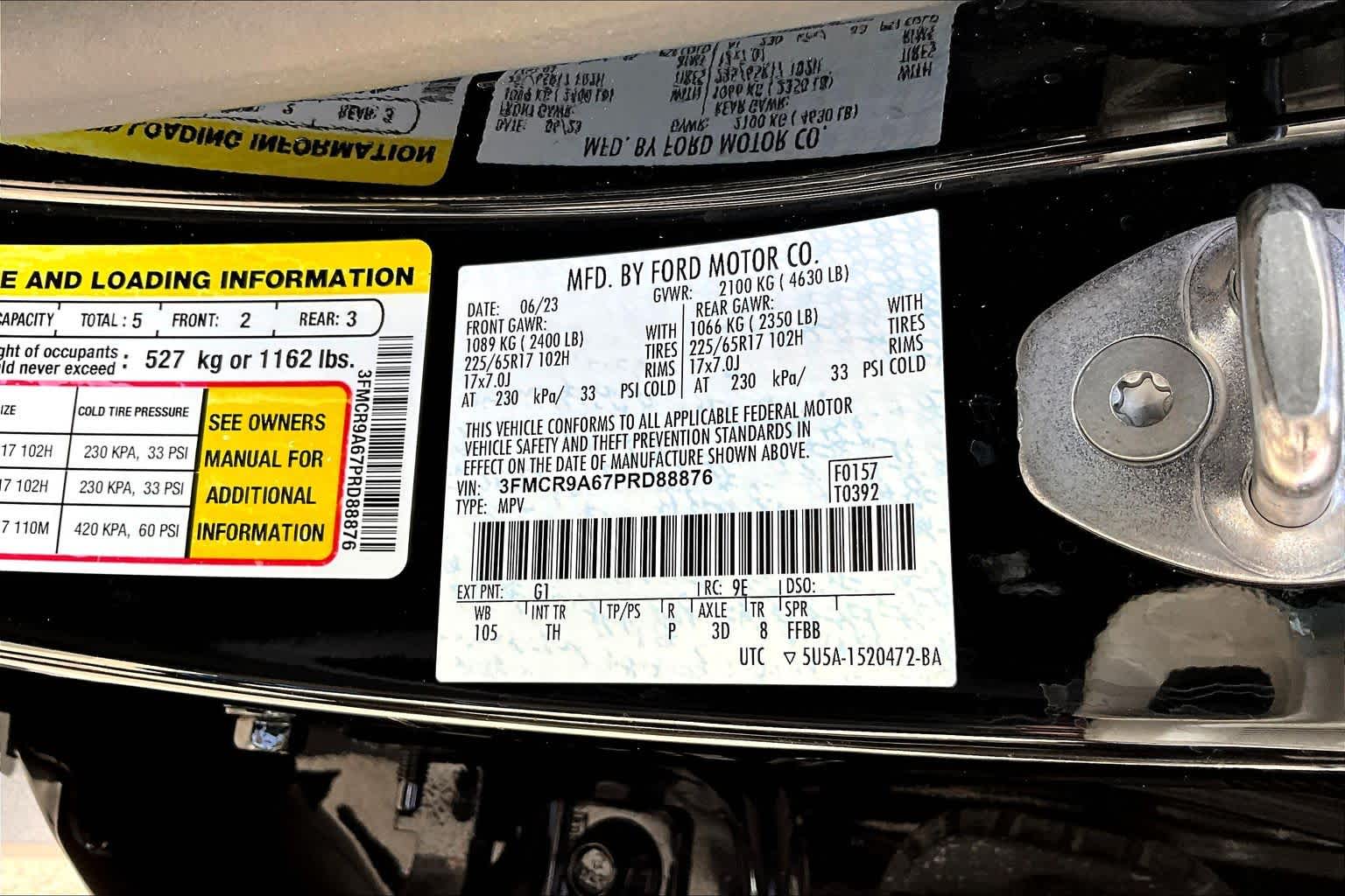 2023 Ford Bronco Sport Base Shadow Black at HGreg Houston