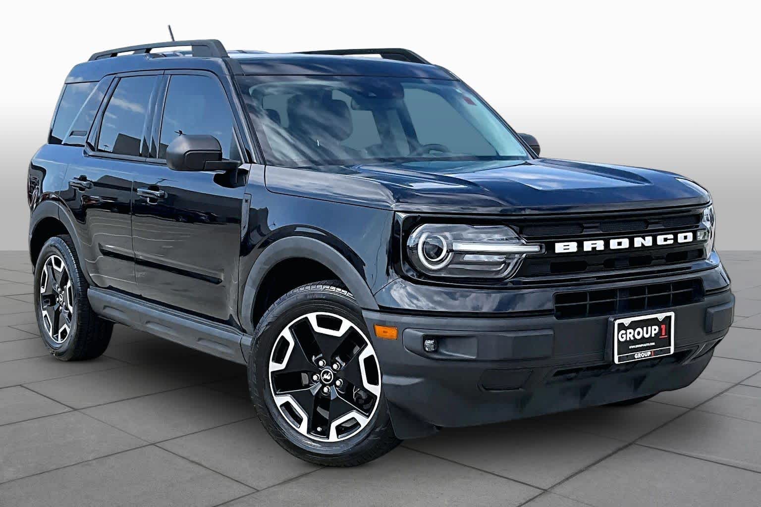 2021 Ford Bronco Sport Outer Banks Shadow Black at Tomball Ford