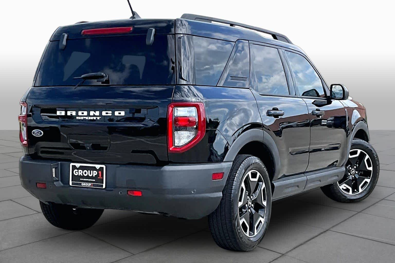 2021 Ford Bronco Sport Outer Banks Shadow Black at Tomball Ford