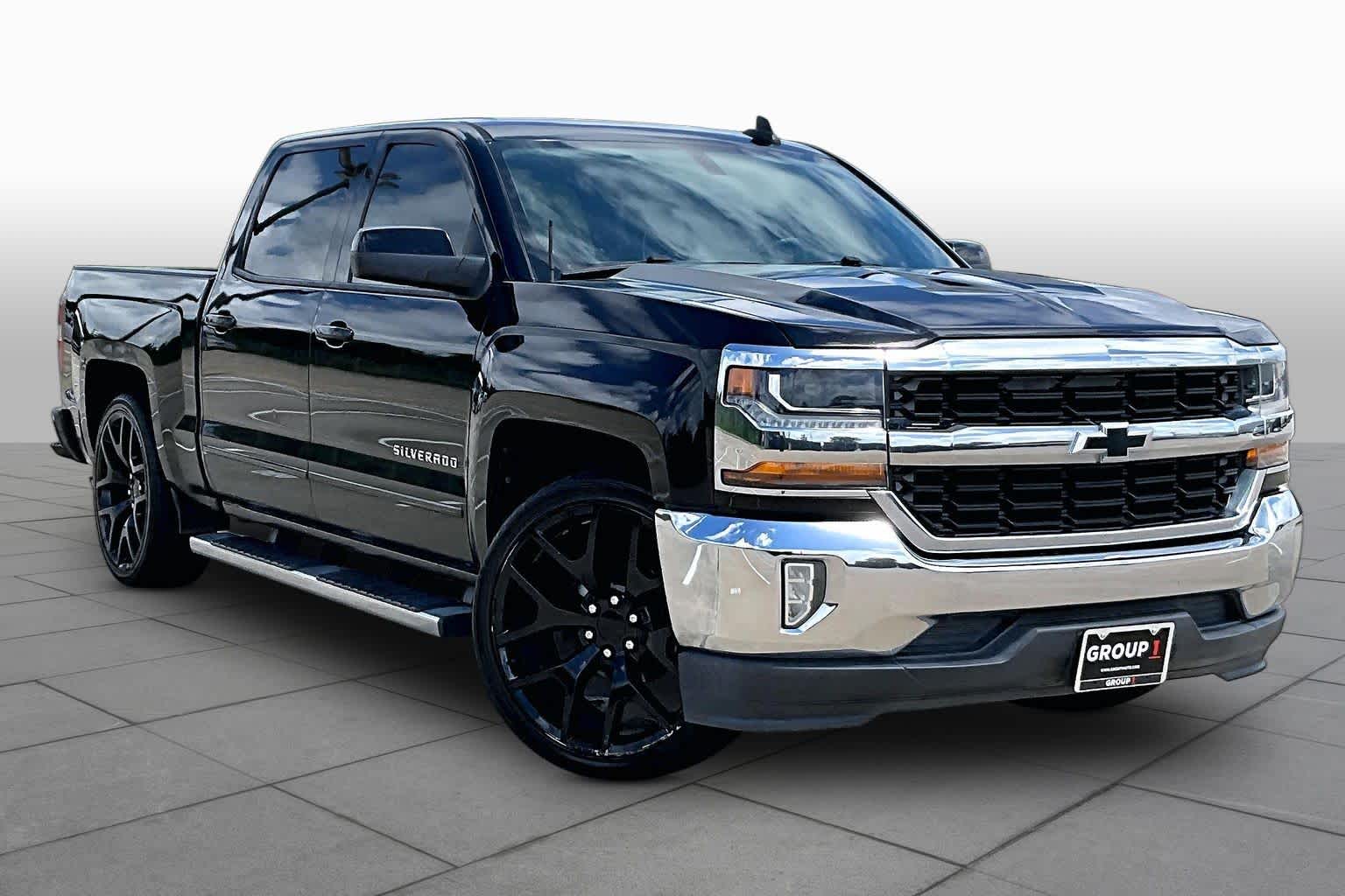 2017 Chevrolet Silverado 1500 LT Black at Tomball Ford