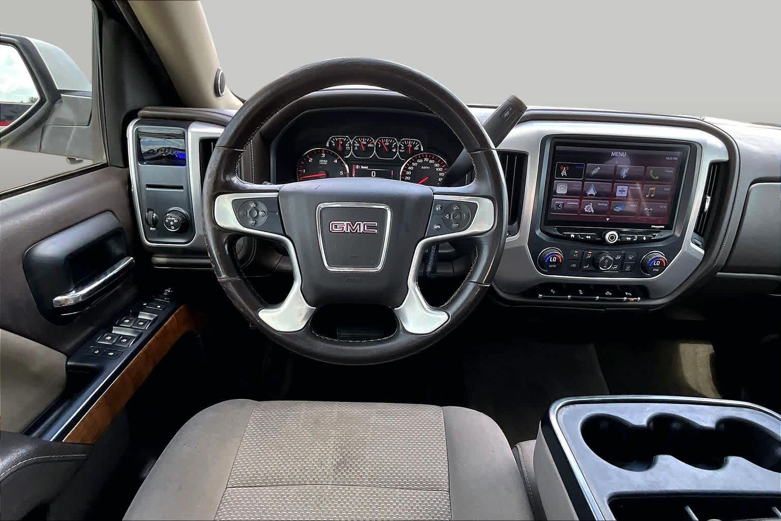 2016 GMC Sierra 1500 SLE White Frost Tricoat at AutoNation USA Katy