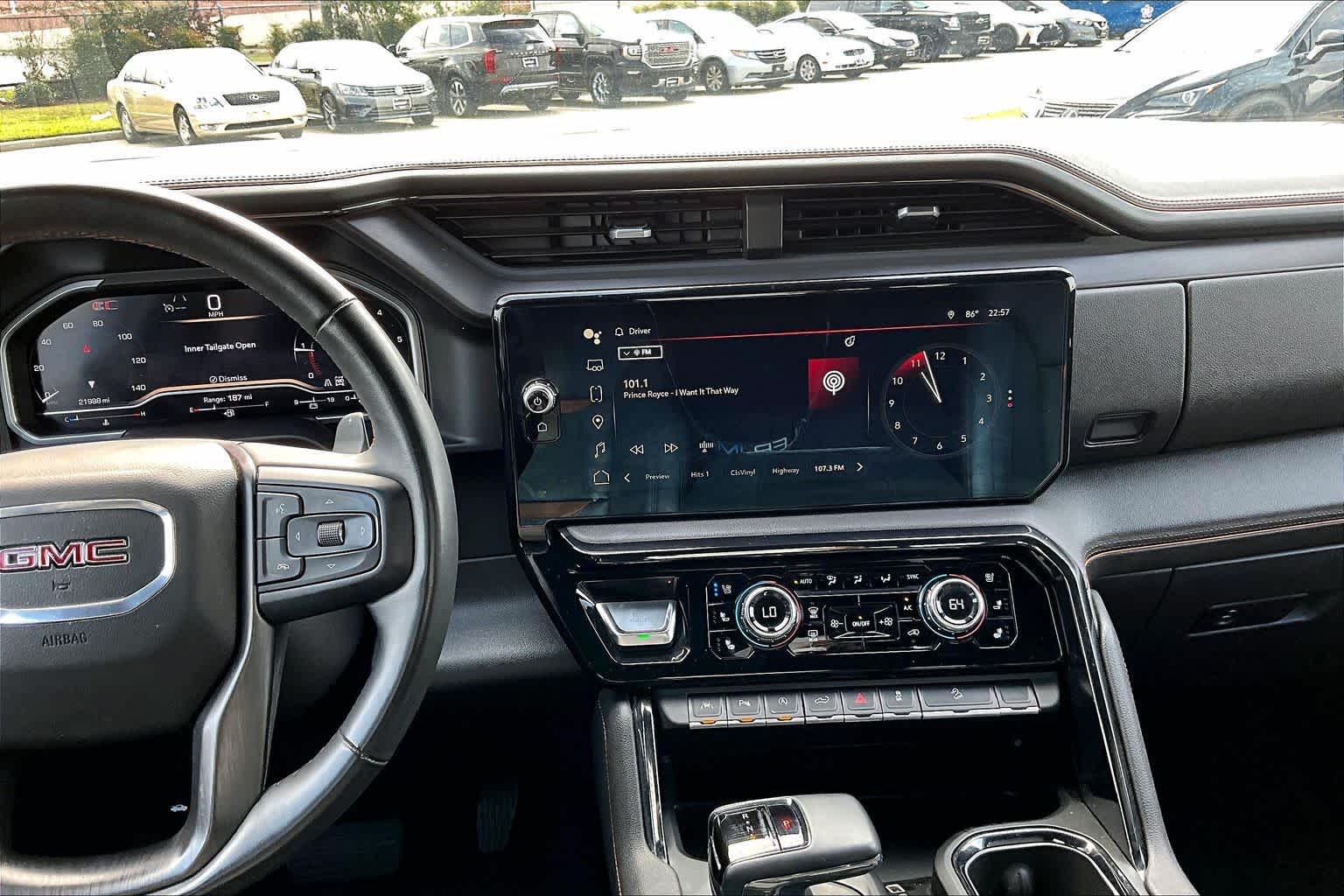 2024 GMC Sierra 1500 AT4 Sterling Metallic at Tomball Ford