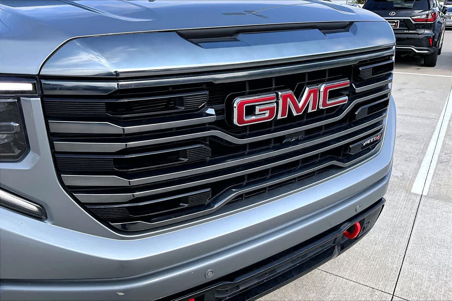 2024 GMC Sierra 1500 AT4 Sterling Metallic at Tomball Ford