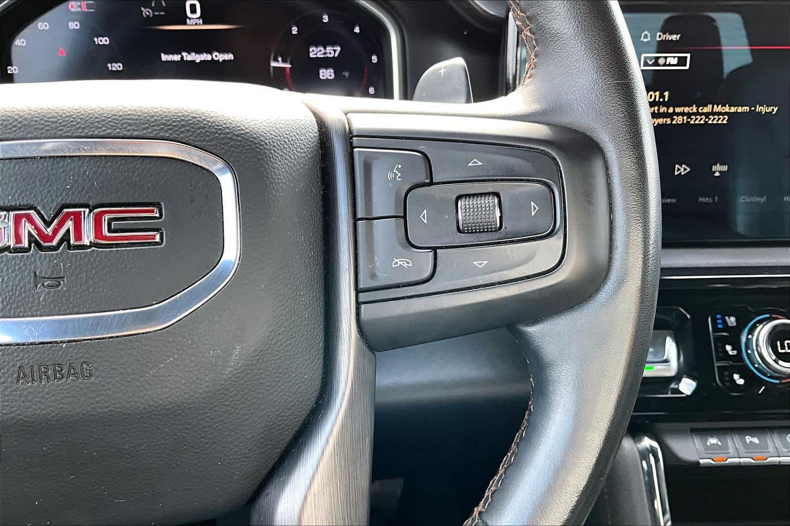 2024 GMC Sierra 1500 AT4 Sterling Metallic at Tomball Ford