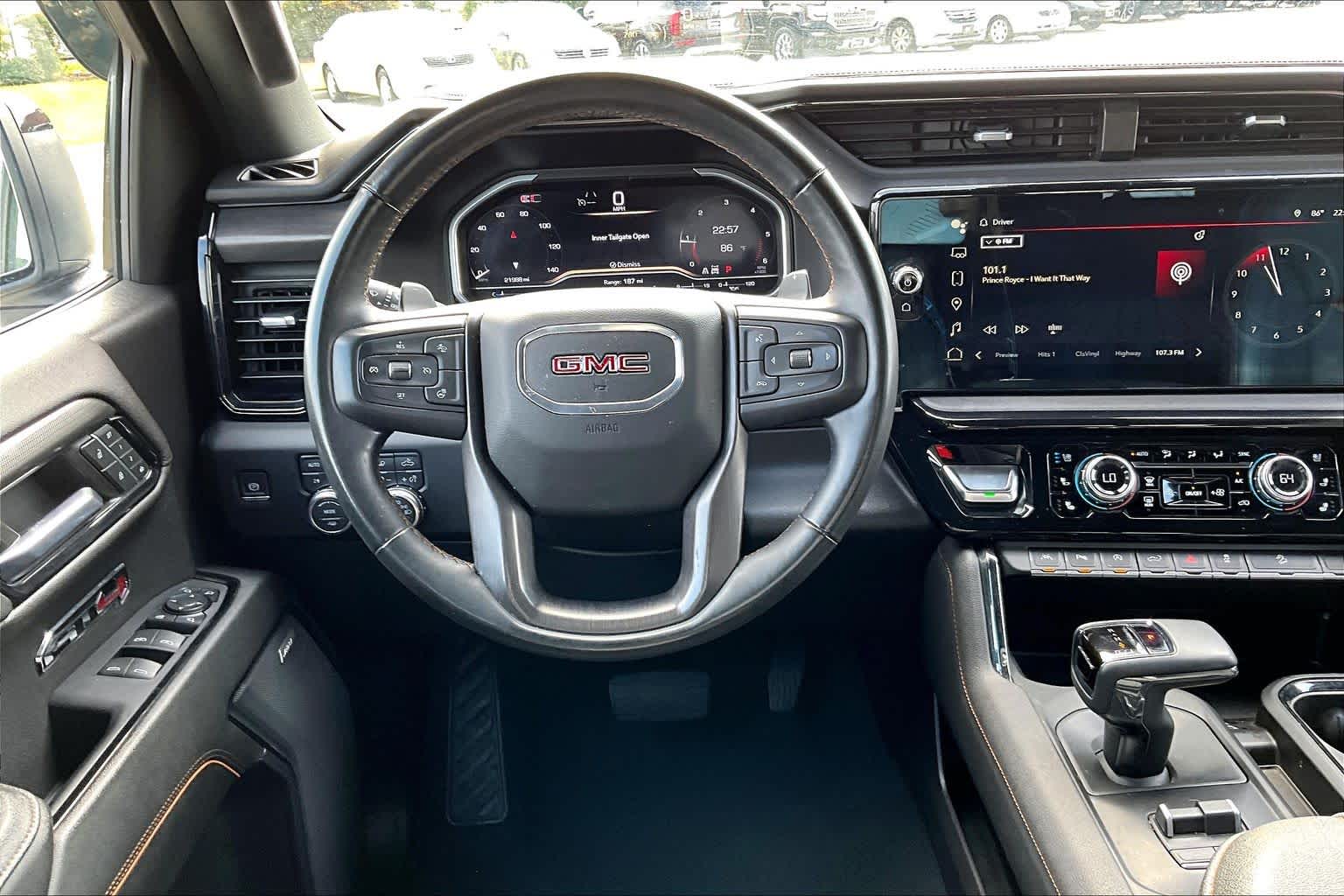 2024 GMC Sierra 1500 AT4 Sterling Metallic at Tomball Ford