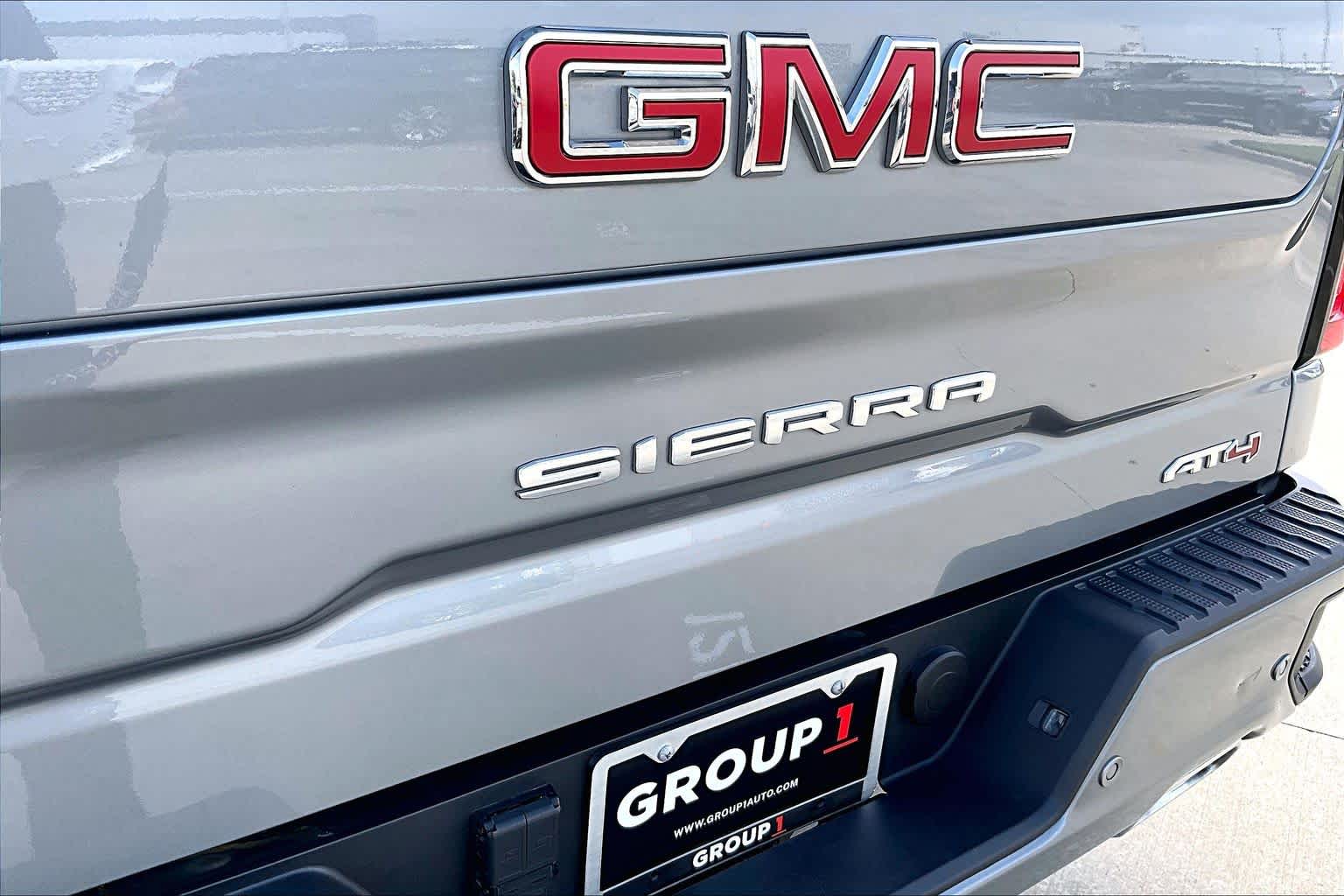 2024 GMC Sierra 1500 AT4 Sterling Metallic at Tomball Ford