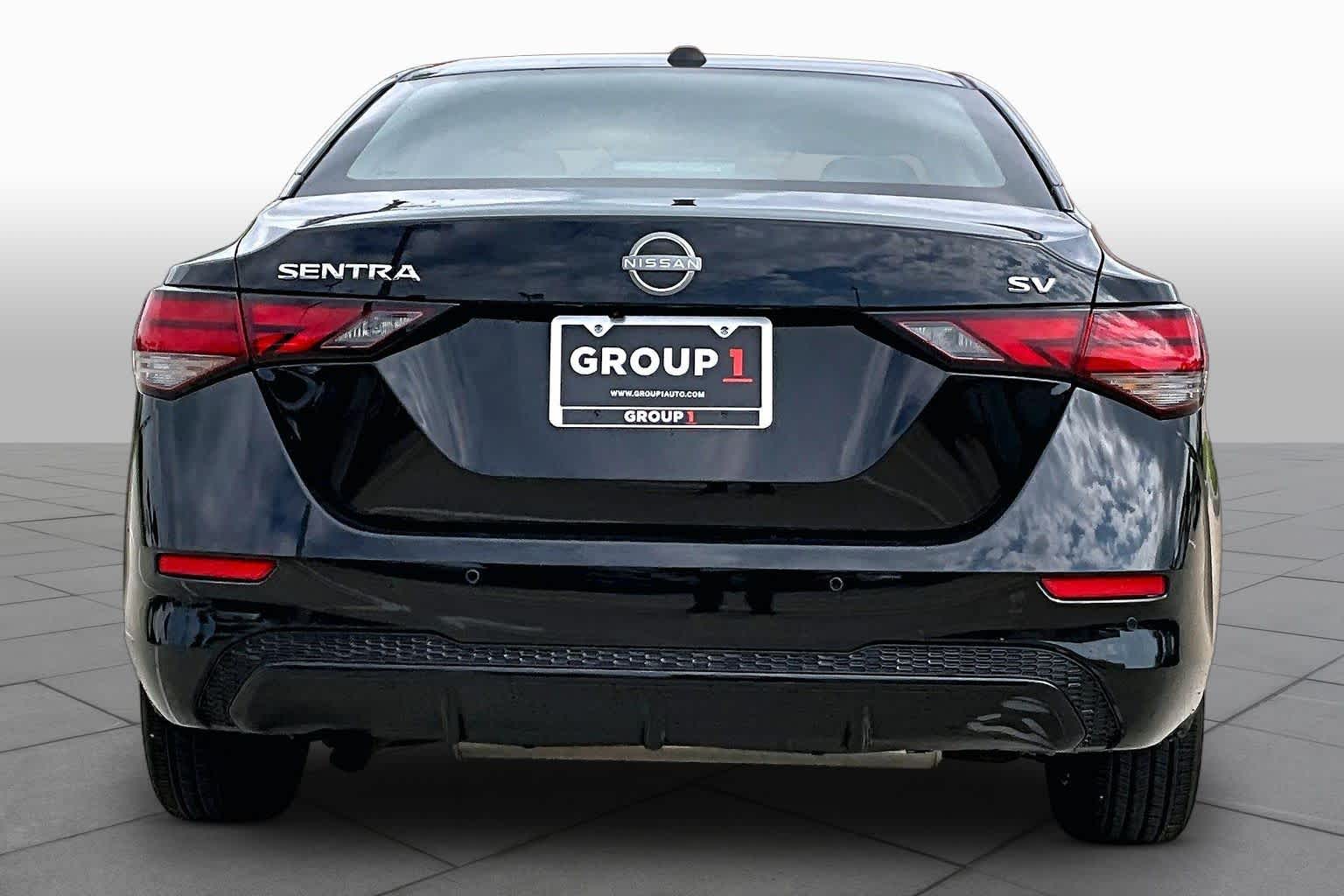 2024 Nissan Sentra SV Super Black at Lone Star Chevrolet