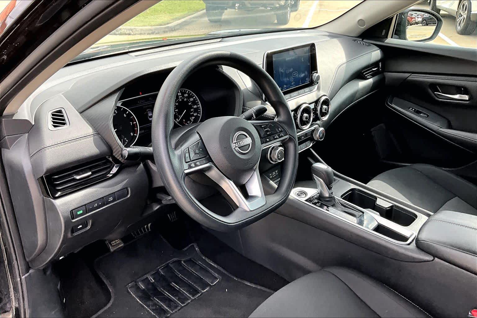 2024 Nissan Sentra SV Super Black at Lone Star Chevrolet