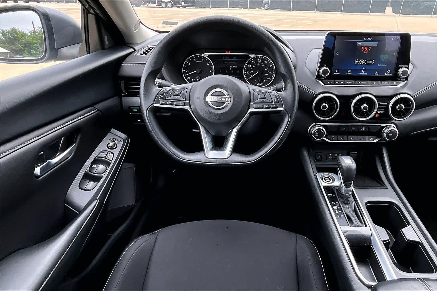 2025 Nissan Sentra SV Gun Metallic at Sterling McCall Nissan