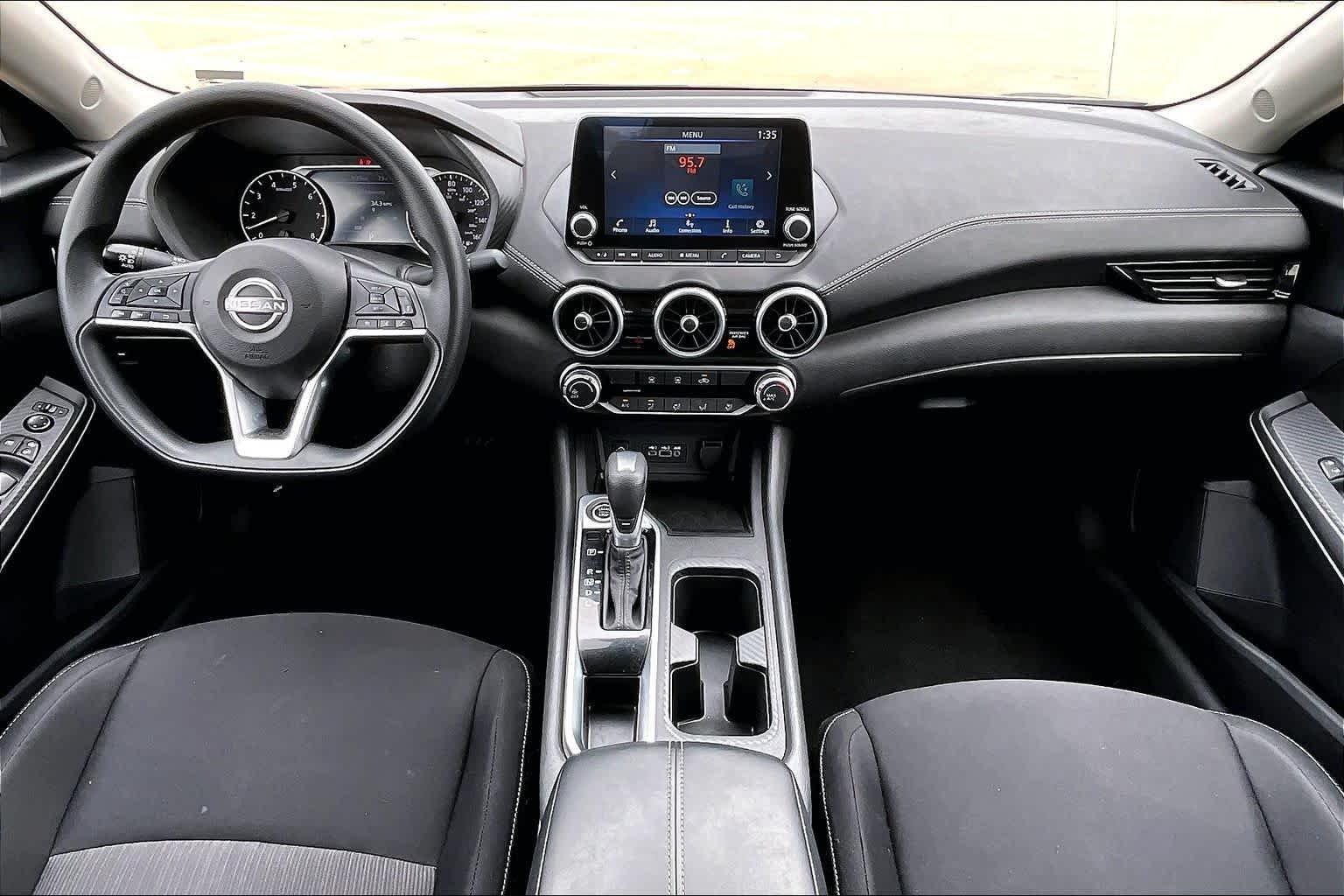 2025 Nissan Sentra SV Gun Metallic at Sterling McCall Nissan