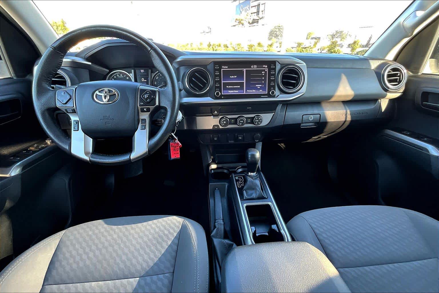 2023 Toyota Tacoma SR5 Celestial Silver Metallic at Sterling McCall Lexus of Clear Lake