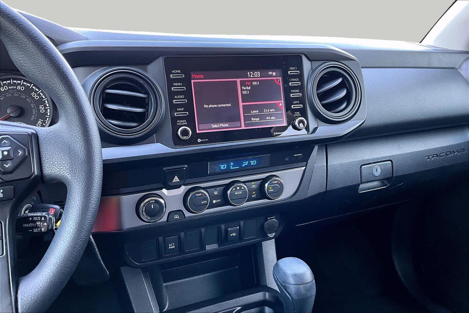 2022 Toyota Tacoma SR Celestial Silver Metallic at Sterling McCall Nissan