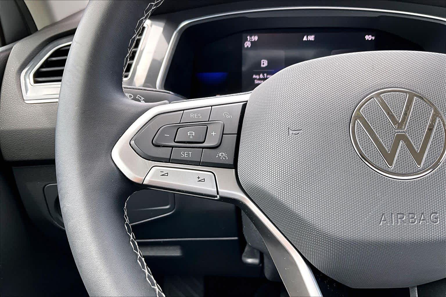 2022 Volkswagen Tiguan SE Pyrite Silver Metallic at Westside Kia
