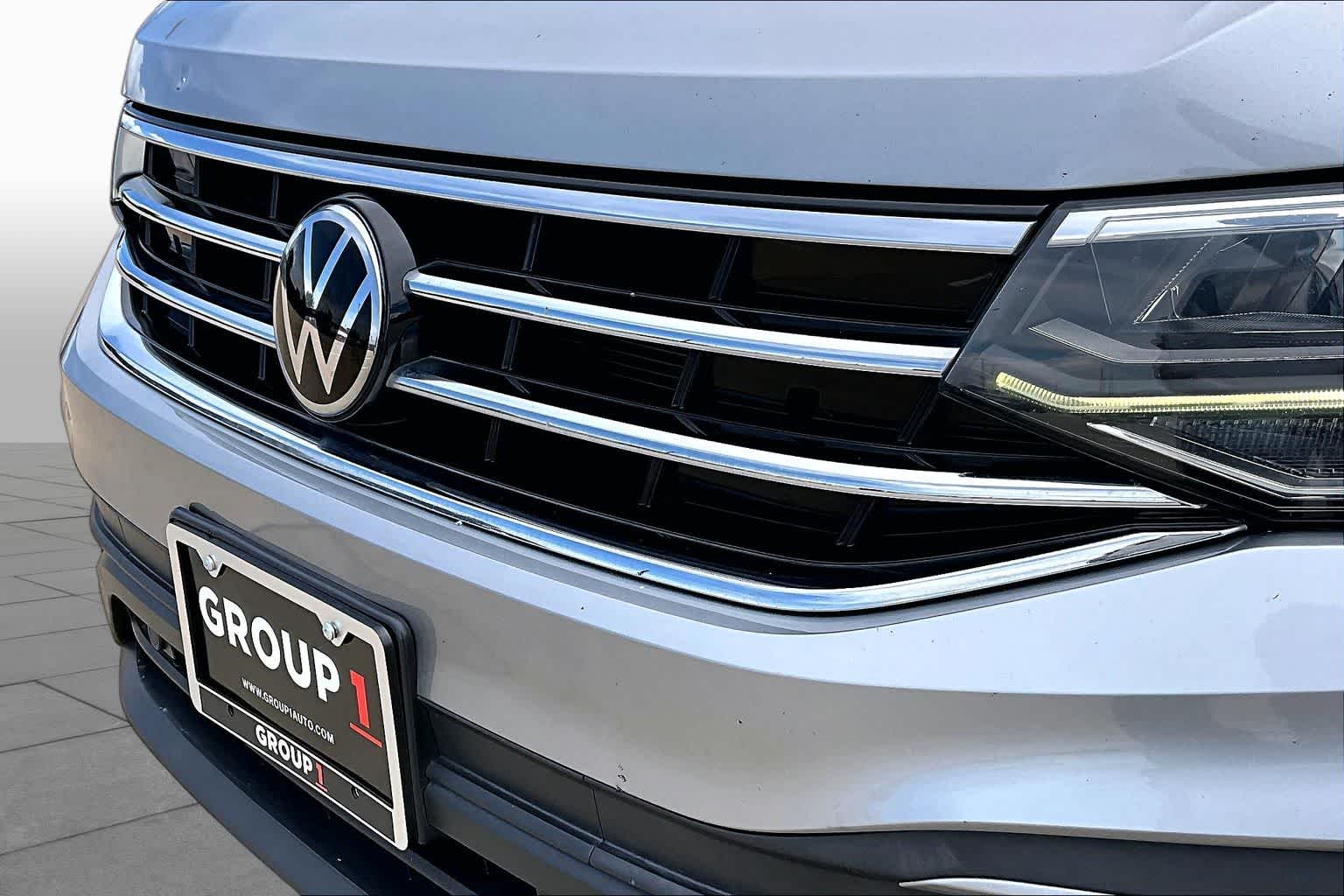 2022 Volkswagen Tiguan SE Pyrite Silver Metallic at Lexus Southwest Houston