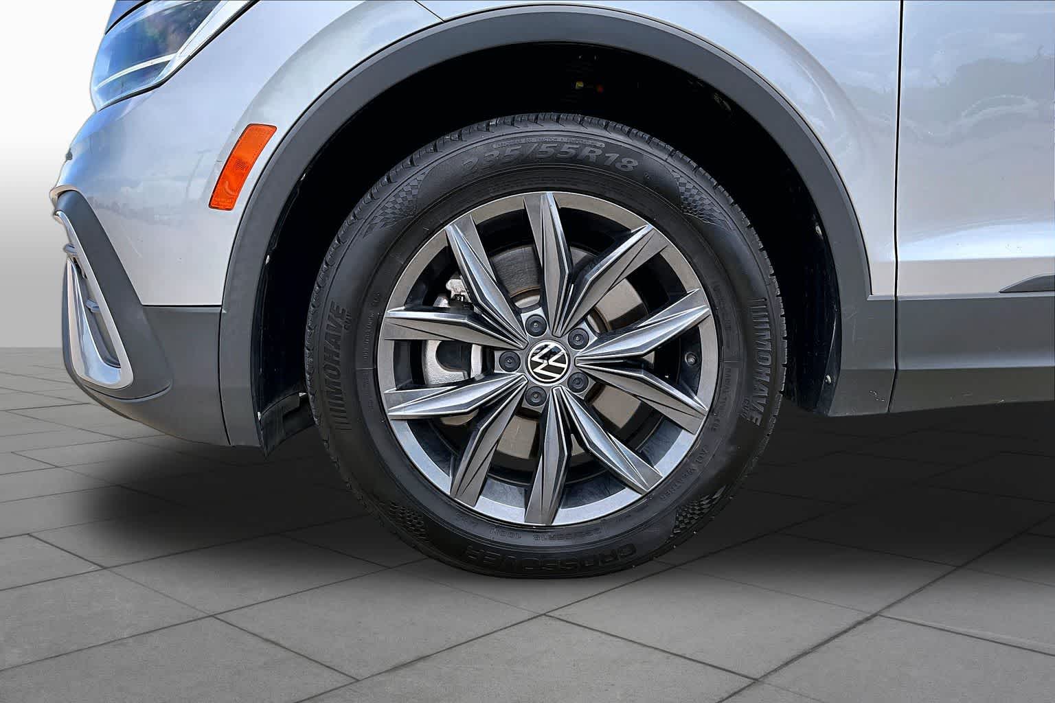 2022 Volkswagen Tiguan SE Pyrite Silver Metallic at Lexus Southwest Houston