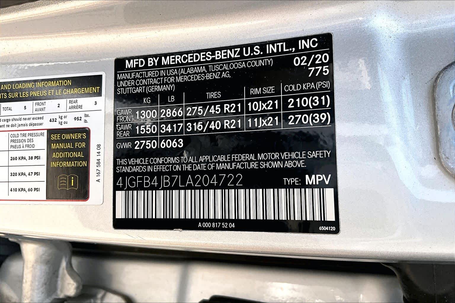 2020 Mercedes-Benz GLE 350 GLE 350 Iridium Silver Metallic at Beck & Masten Kia